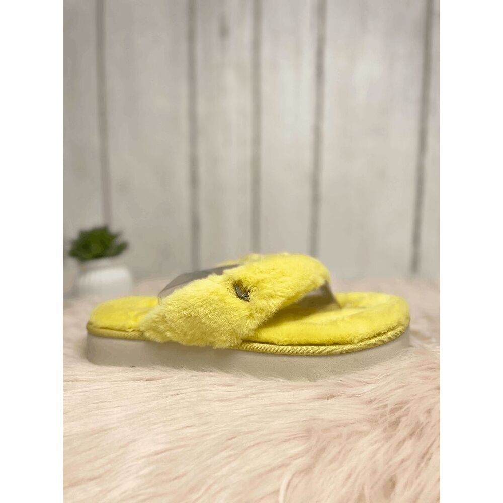 Koolaburra By UGG Women's Furr-ee Sandals - Pale Banana 6M